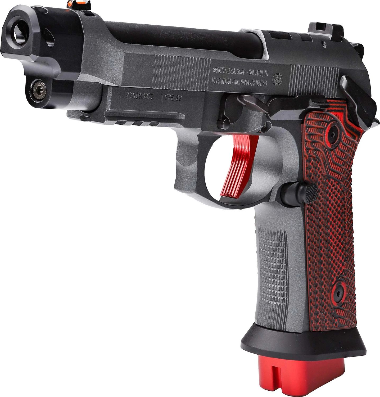 BERETTA 92XI GARA 9MM 5.1&quot; 22-RD SEMI-AUTO PISTOL