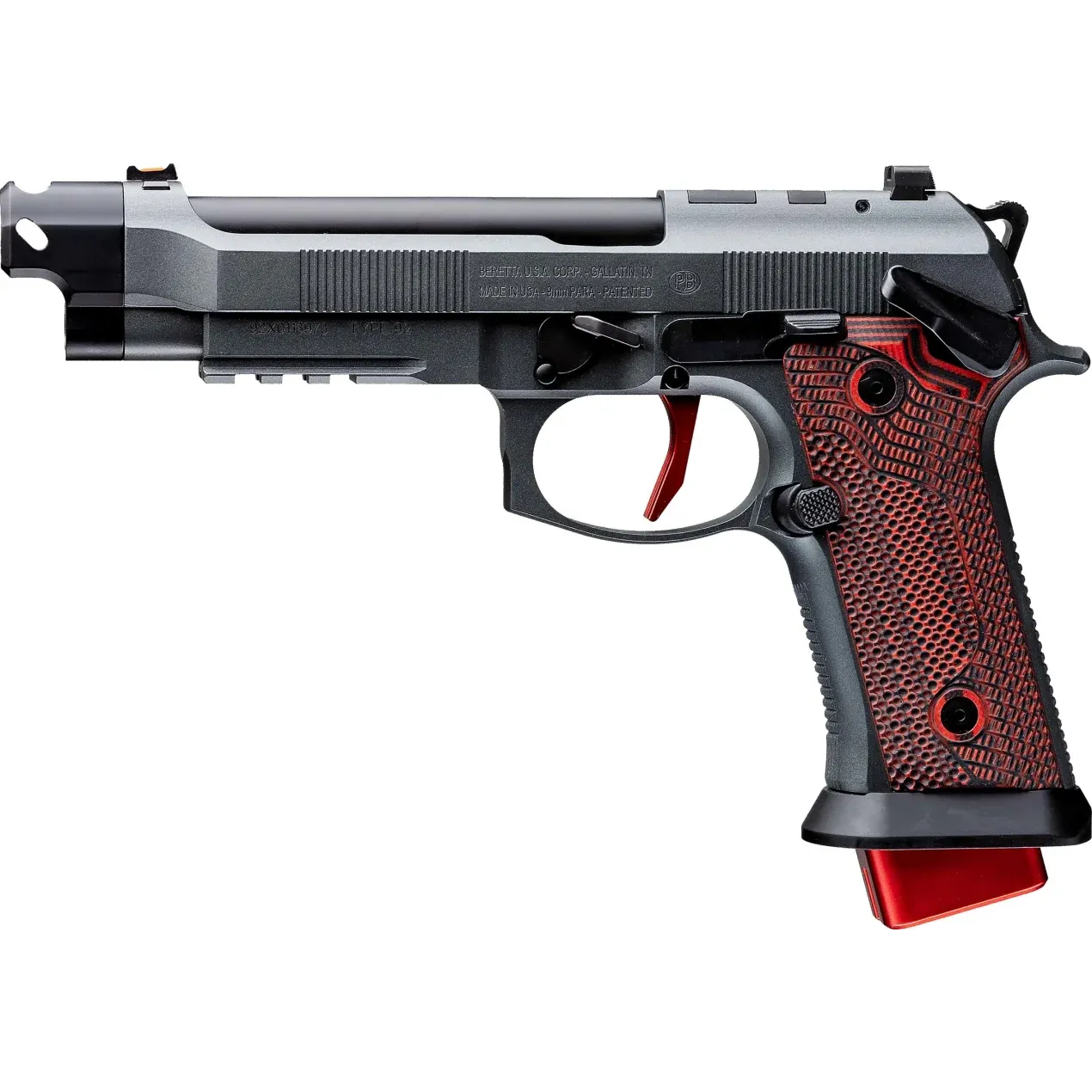 BERETTA 92XI GARA 9MM 5.1&quot; 22-RD SEMI-AUTO PISTOL