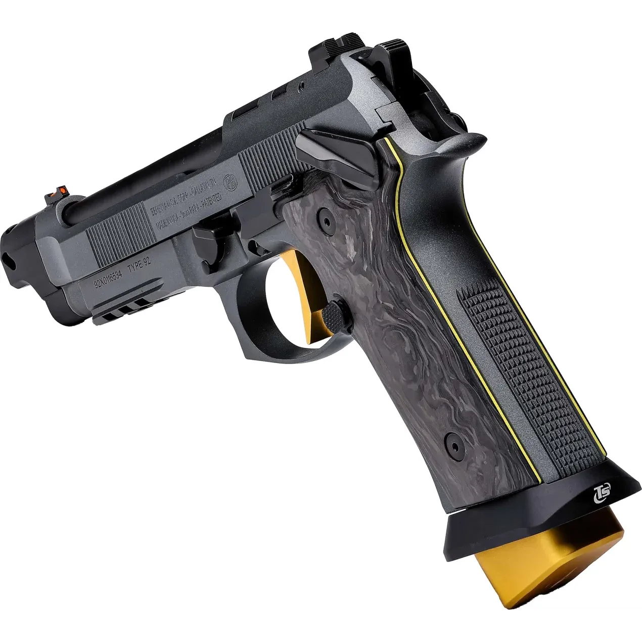 BERETTA 92XI CORSA 9MM 5.1&quot; 22-RD SEMI-AUTO PISTOL