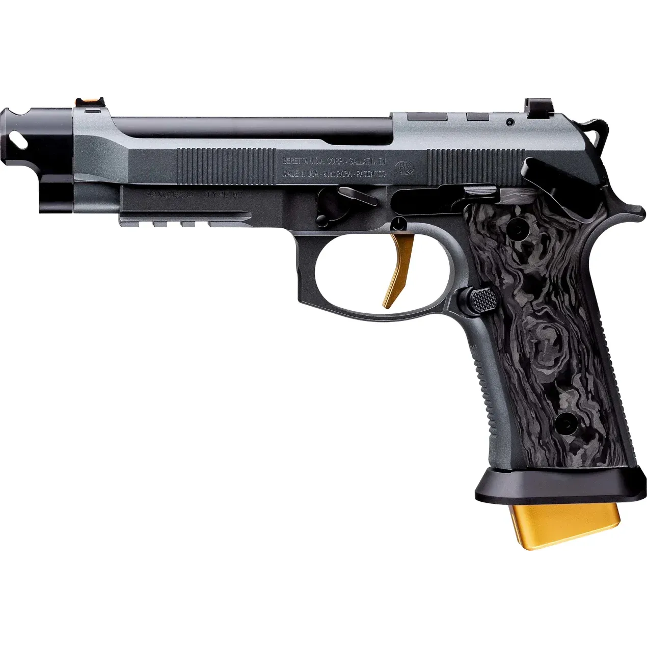 BERETTA 92XI CORSA 9MM 5.1&quot; 22-RD SEMI-AUTO PISTOL