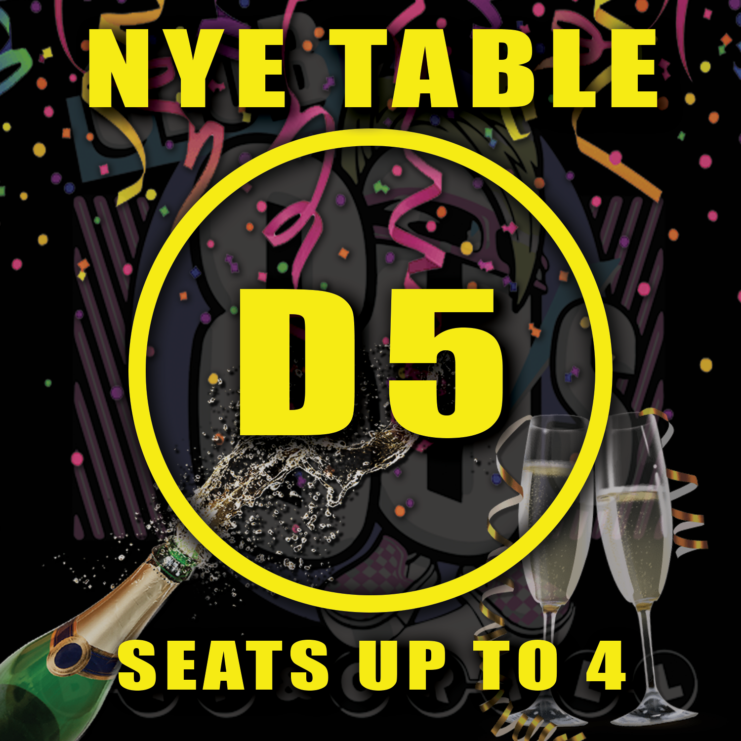 Main Floor Table D5