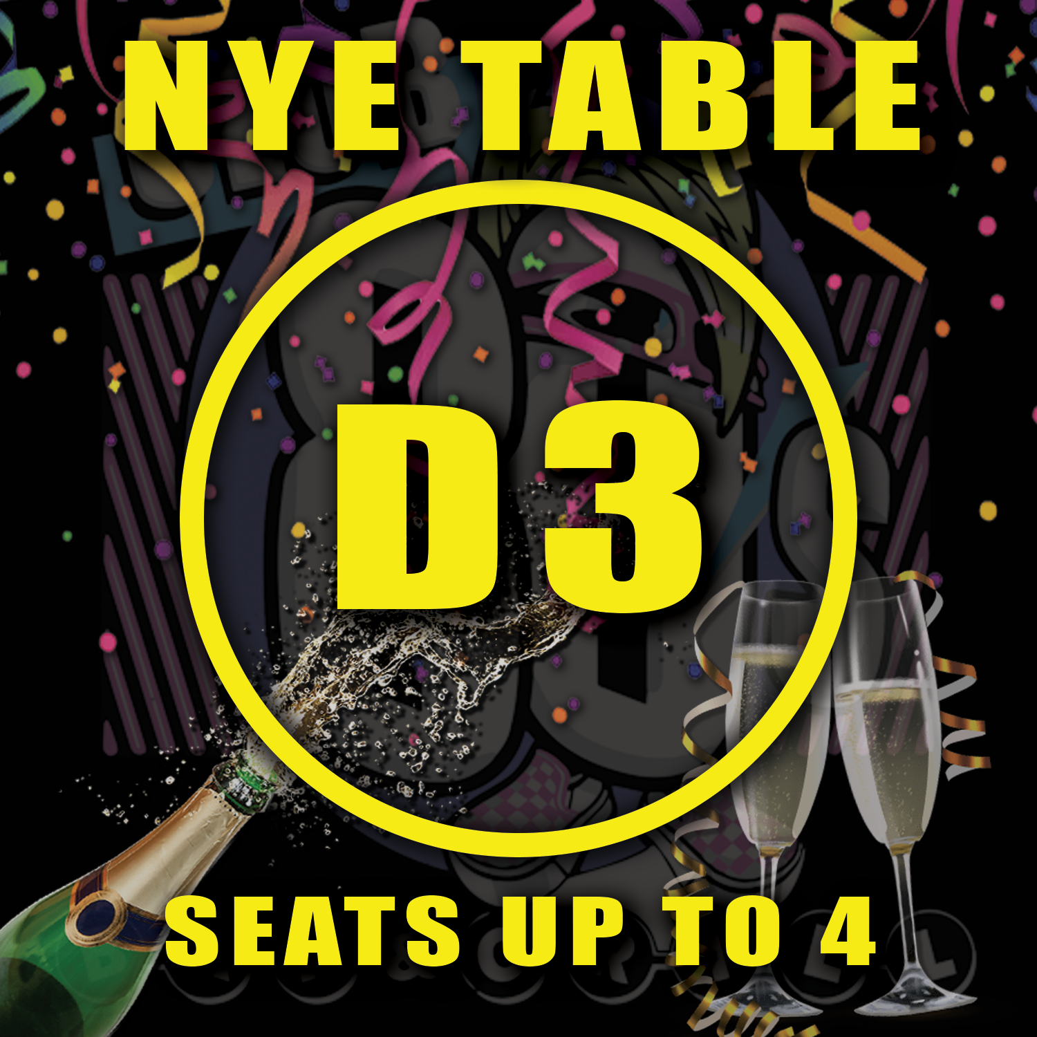 Main Floor Table D3