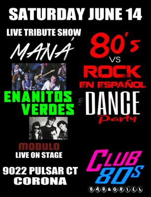 June 14th 2025 - Saturday - Mana/Caifanes  - Live - Tribute Show