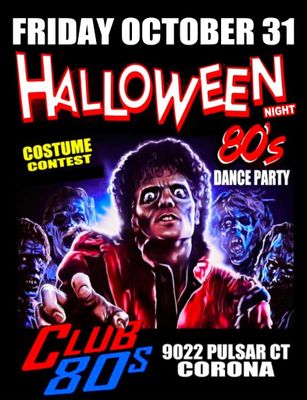 October 31st, 2025 - Friday  - Halloween Dance Party + Costume Contest