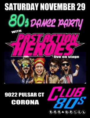 November 29th, 2025 - Saturday  - Past Action Heroes