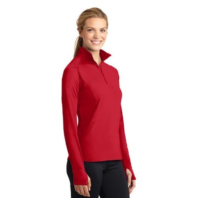Ladies Sport-Wick® Stretch 1/2-Zip Pullover
