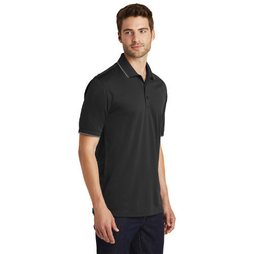 Port Authority® Dry Zone® UV Micro-Mesh Tipped Polo