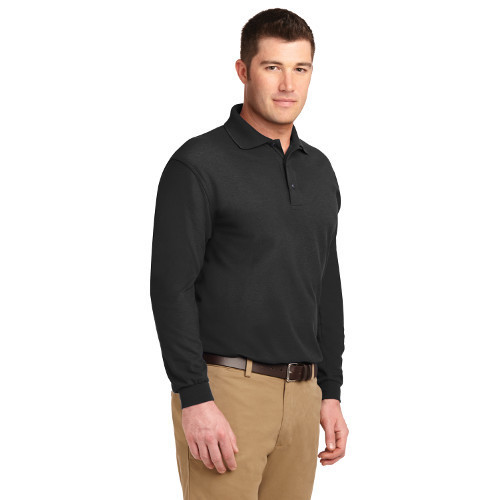 Port Authority® Silk Touch™ Long Sleeve Polo