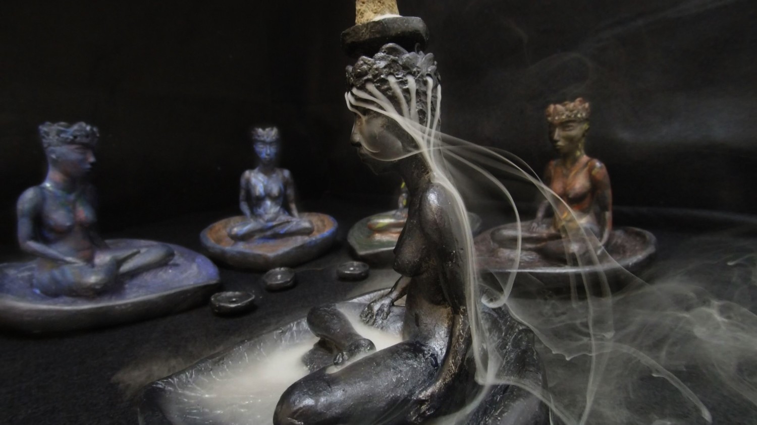Goddess Backflow Incense Fountain