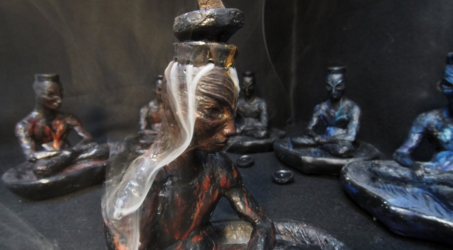 Thinker: Backflow Incense Fountain