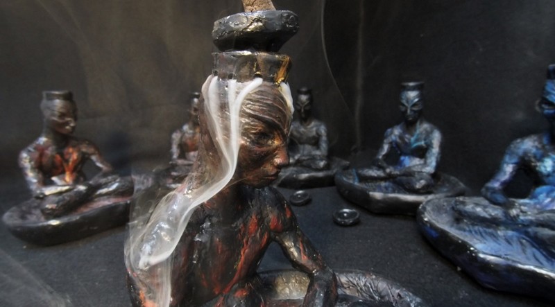 Thinker: Backflow Incense Fountain