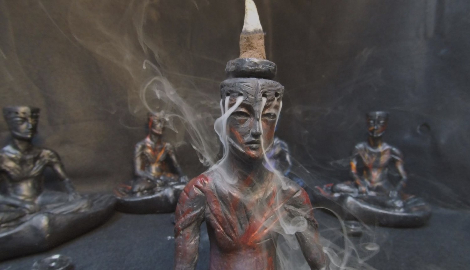 Thinker: Backflow Incense Fountain