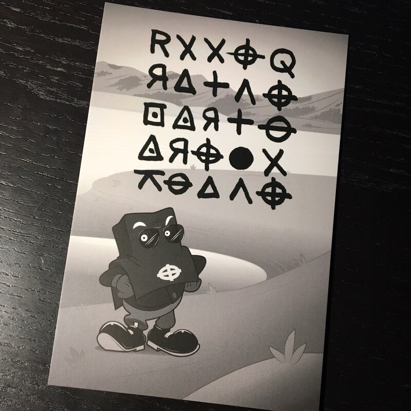 Secret Pal Postcard