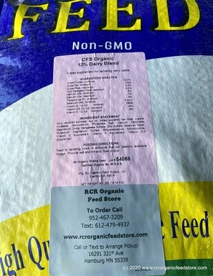 Dairy Complete Feed 12G Organic