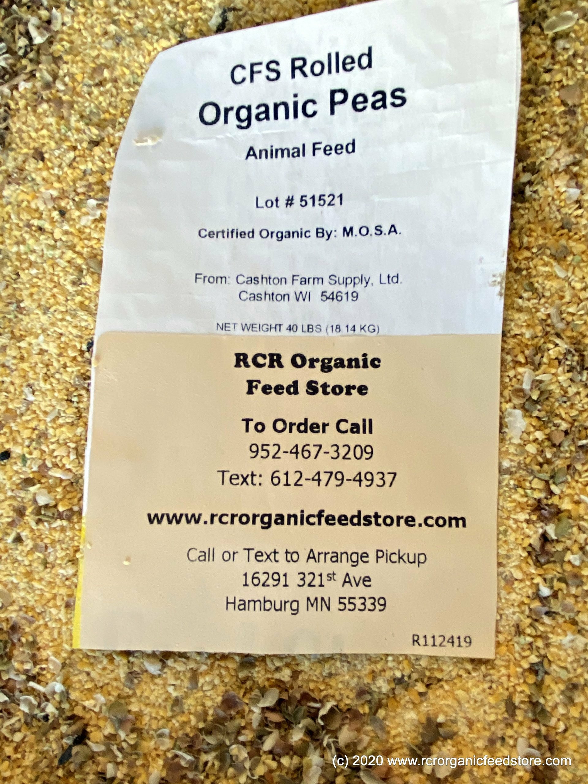 Peas Field - Rolled