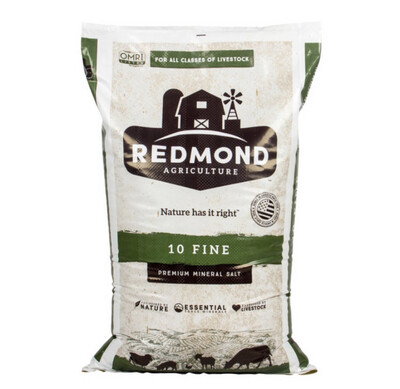 Redmond #10 Fine Premium Mineral Salt
