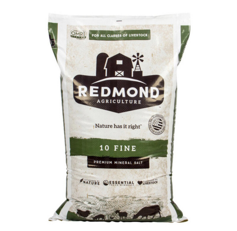 Redmond #10 Fine Premium Mineral Salt