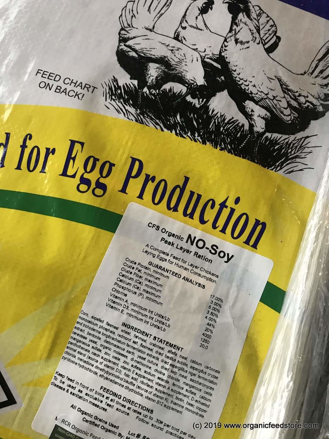 No Soy Organic Layer Feed