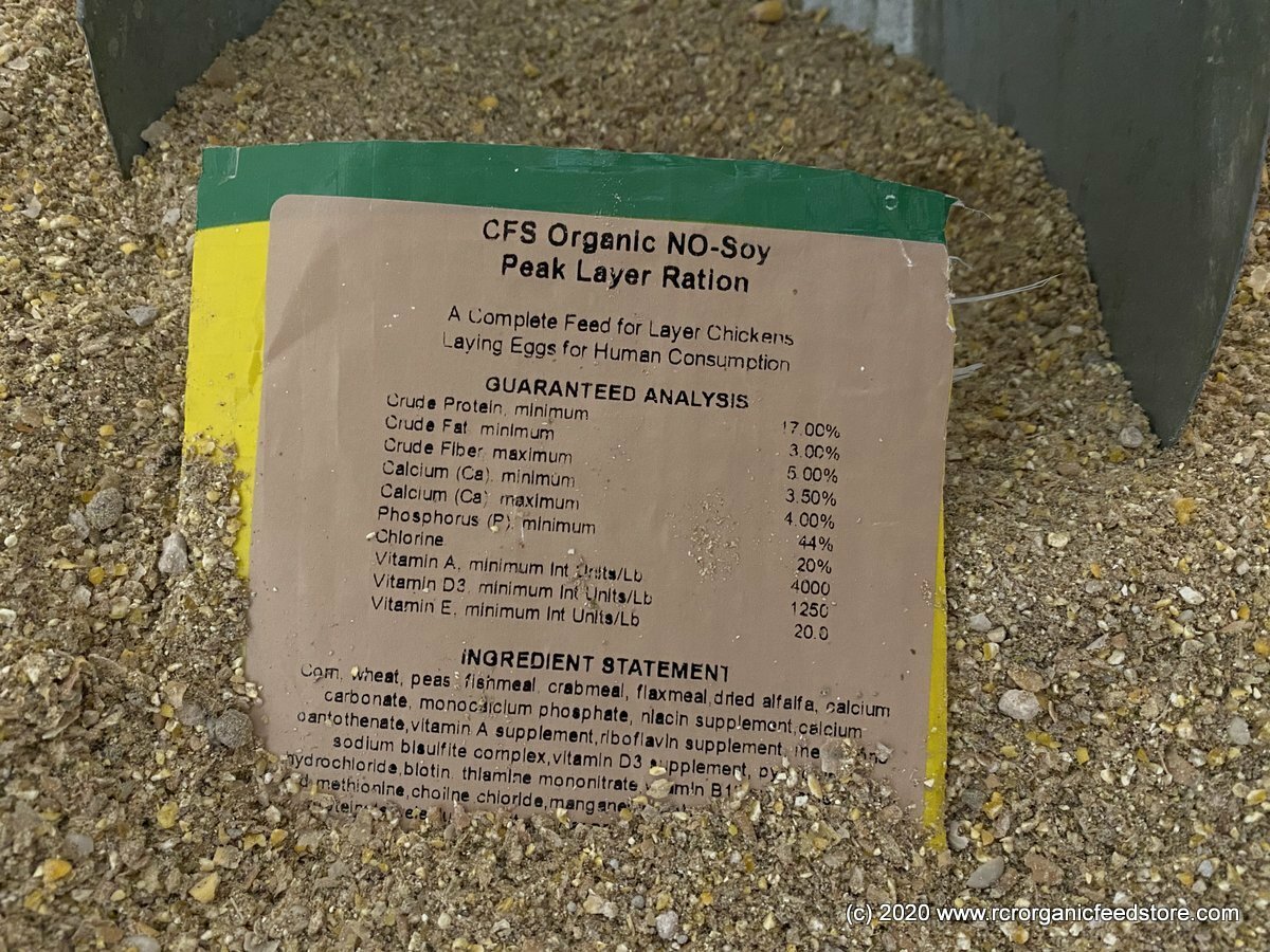 No Soy Organic Layer Feed