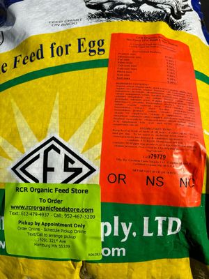 No Soy No Corn Layer Feed 17 Layer Feed No Soy No Corn Ground Organic order online pickup near Hamburg MN