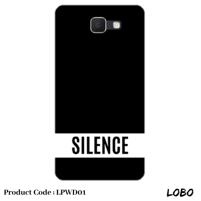 Silence| phone case | lobo | LPWDO1