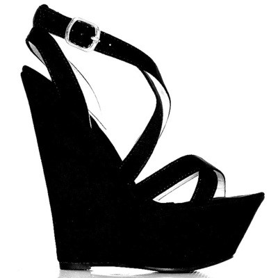 Zapatos con cuña