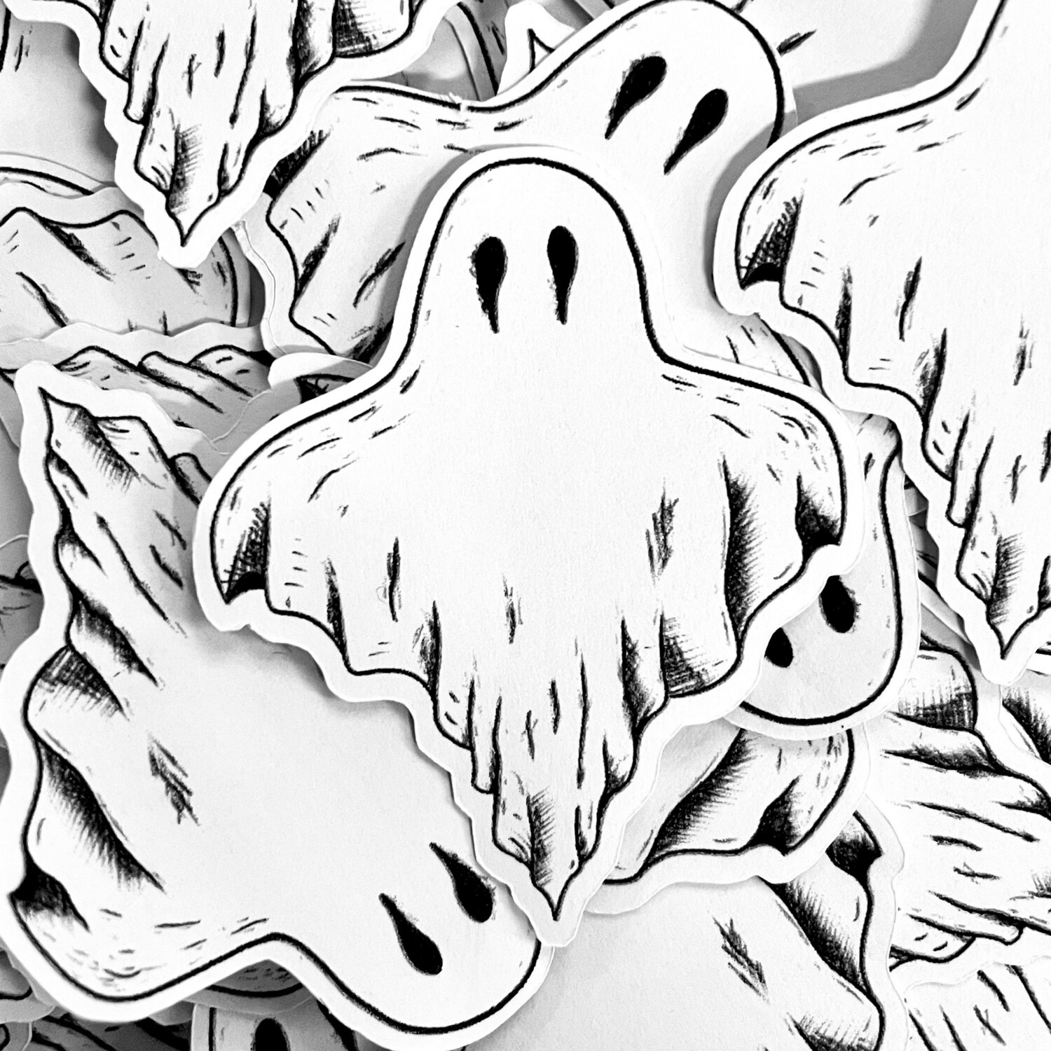 Ghost Stickers X 5
