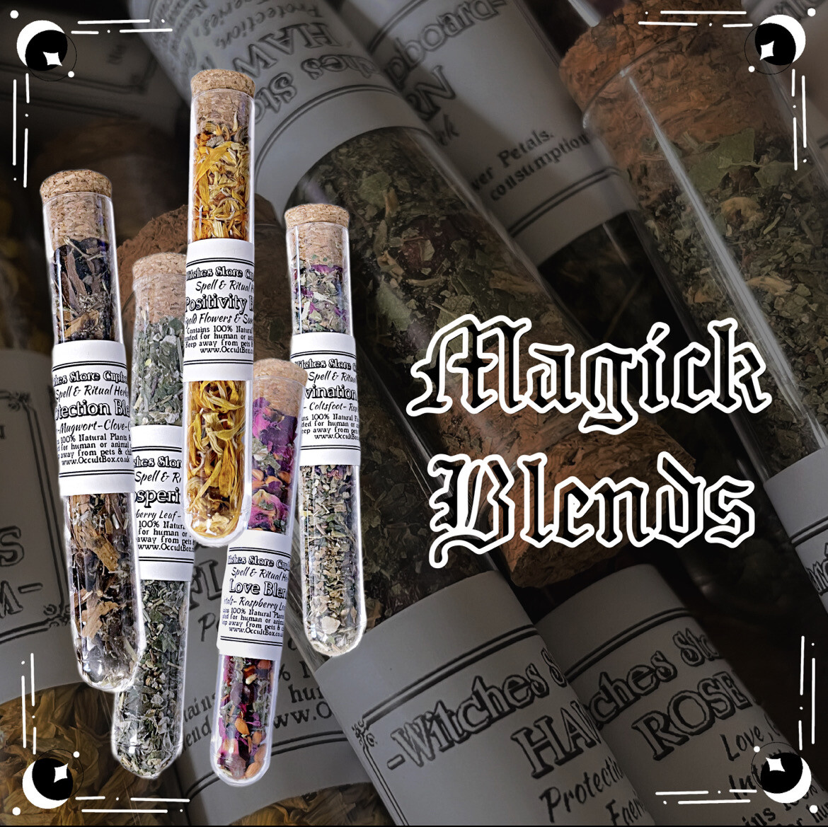 Spell Blends -Witches Store Cupboard - Herbal Blends