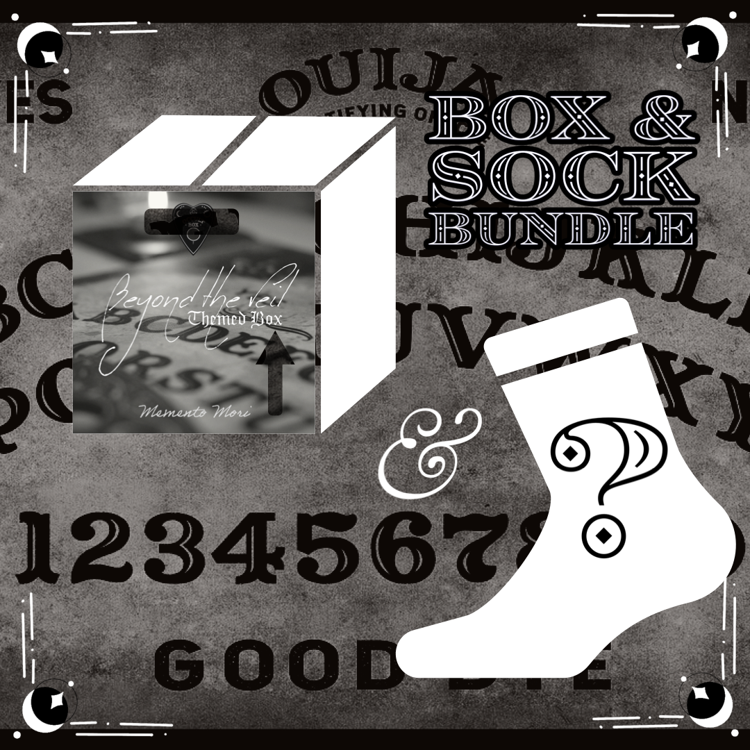 Box & Socks Bundle ! - Monthly Mystery Box & Spooky Sock Subscription Bundle (Best Value)