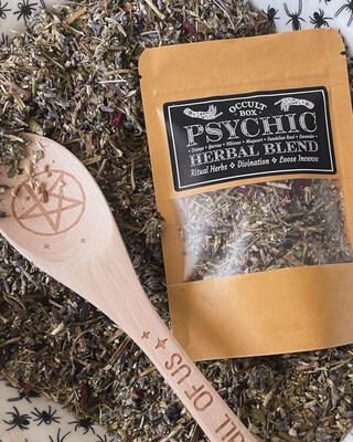 Psychic Herbal blend - Ritual Herbs , Loose Incense For Divination