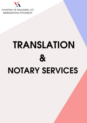 Translation & notary services
