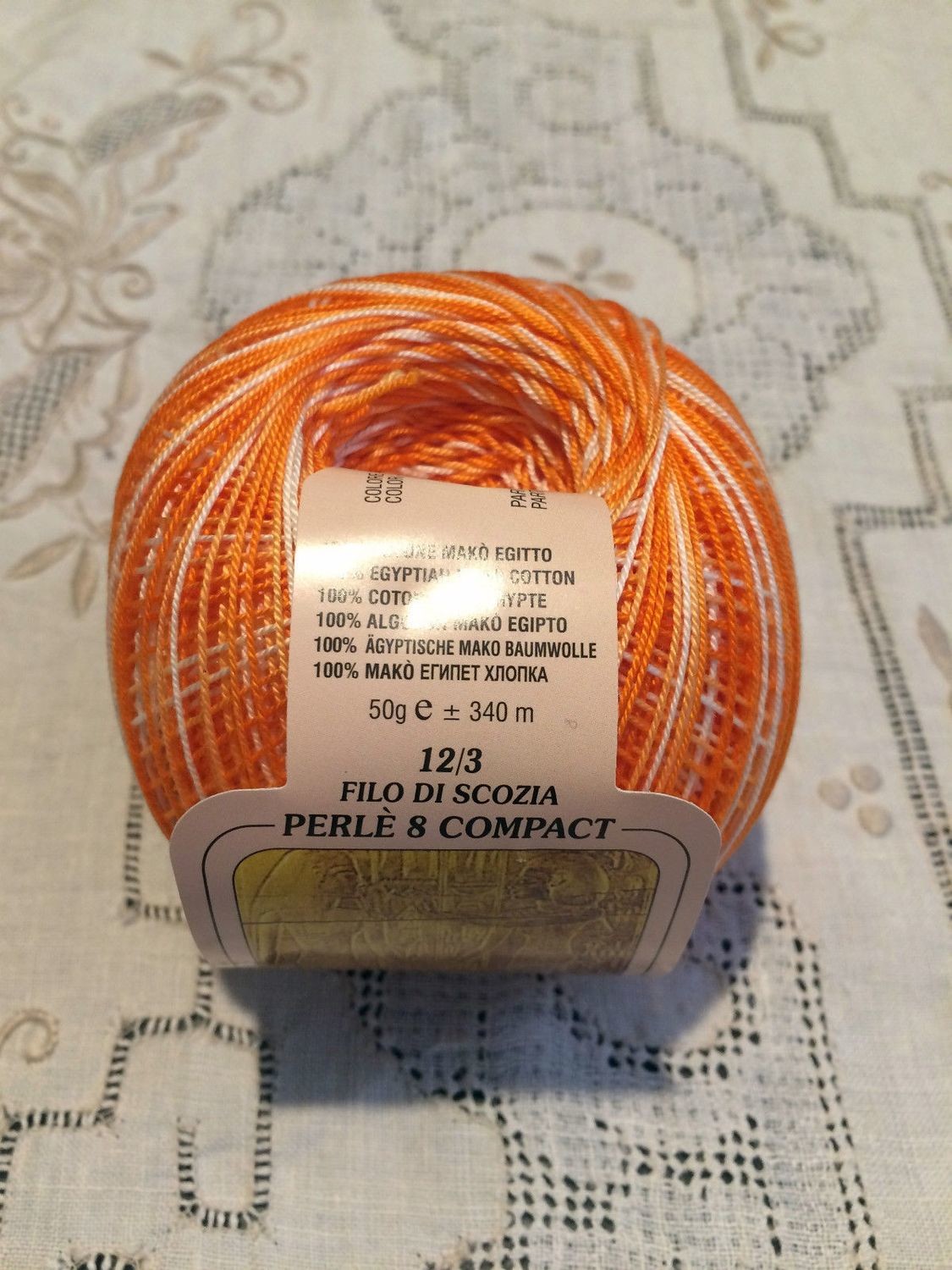 Gomitoli 100% cotone sfumato uncinetto