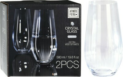 Veeklaas 2tk 580ml