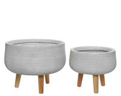 Lillepott Oval jalgadel S/M