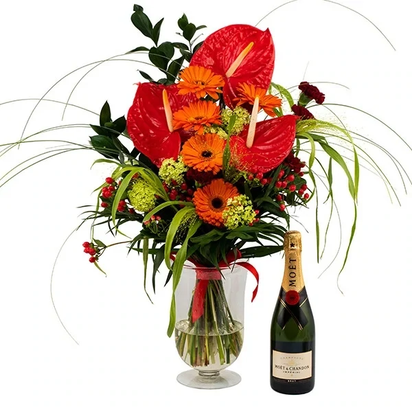 Enneolematu lillekimp ja Moët &amp; Chandon