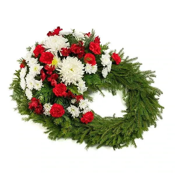 Leinapärg punaste õitega