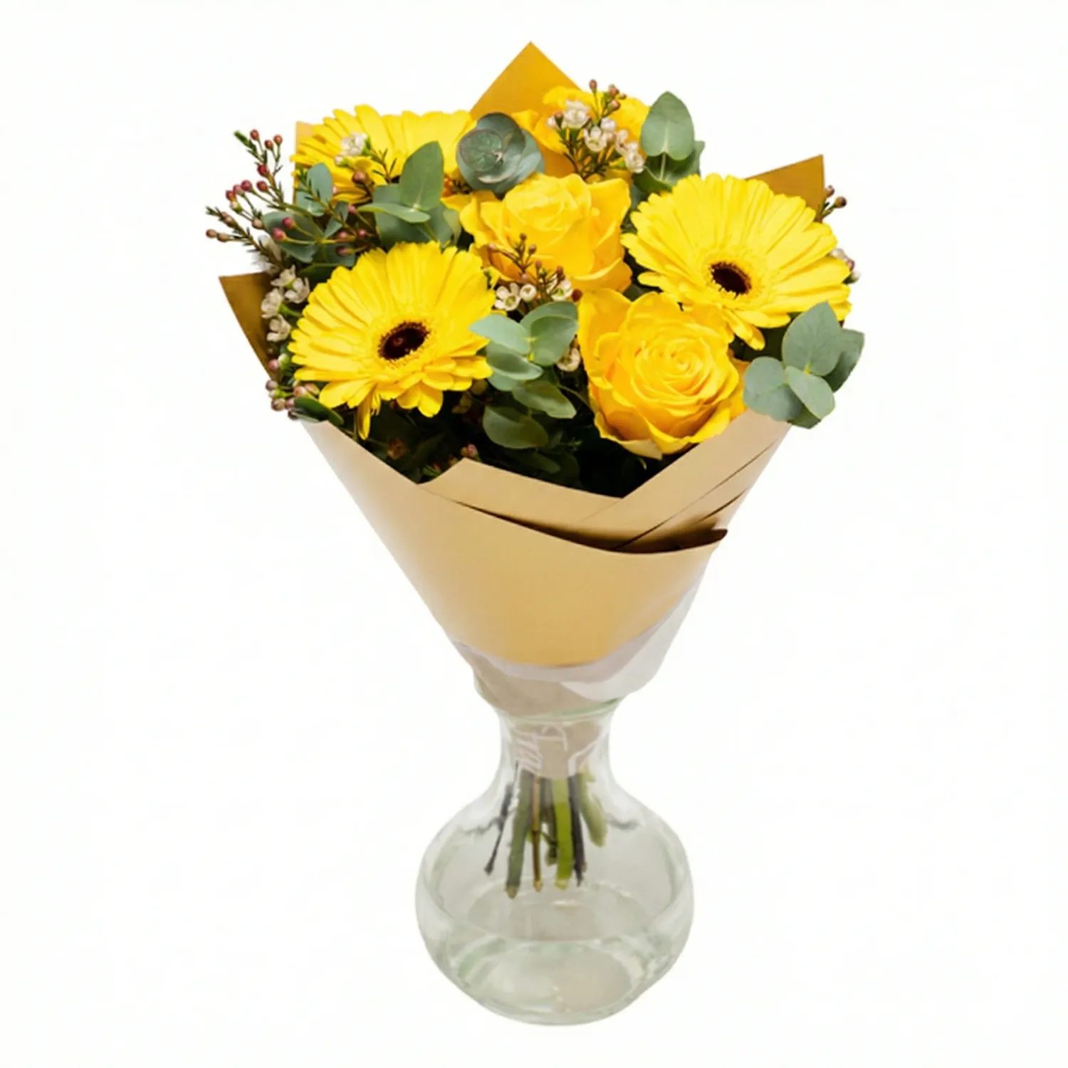 Päikest kiirgav lillekimp