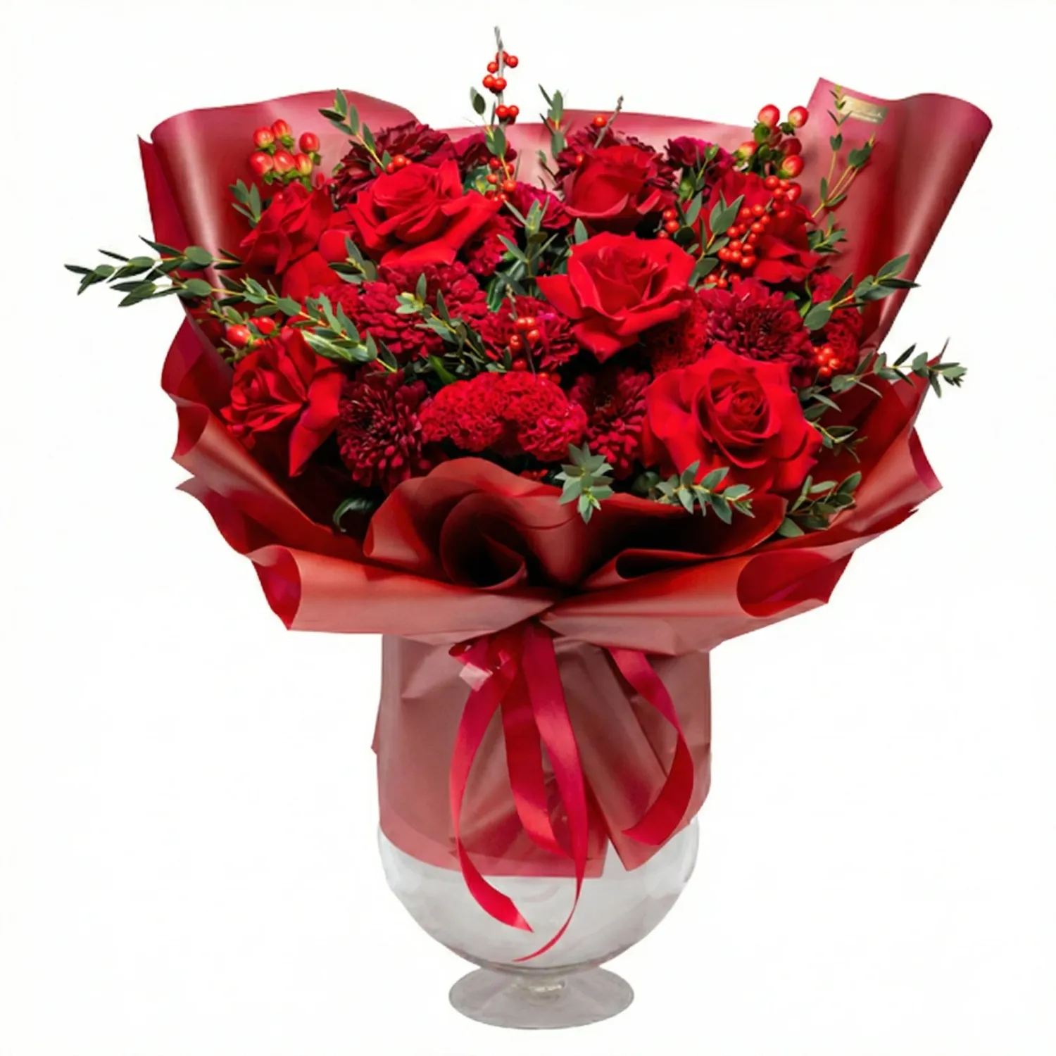 Sügavpunane lillekimp