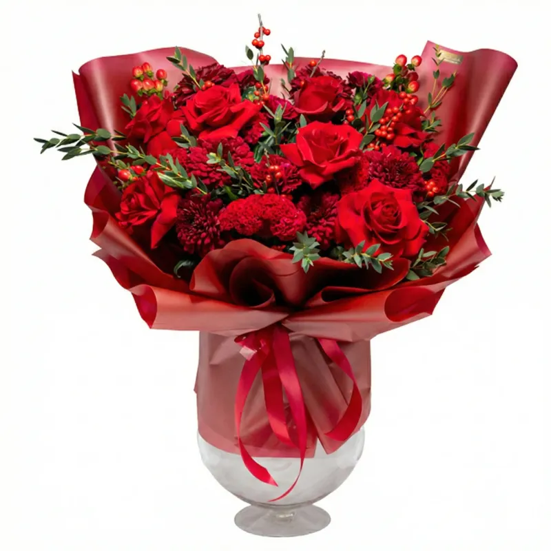 Sügavpunane lillekimp