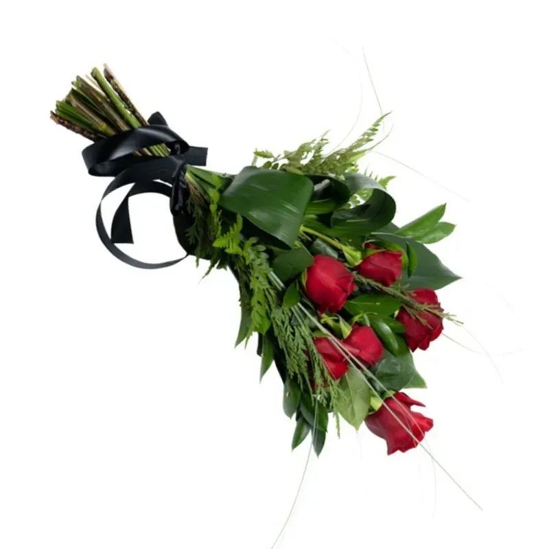 Punaste roosidega leinakimp