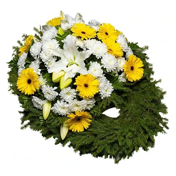 Leinapärg kollaste õitega