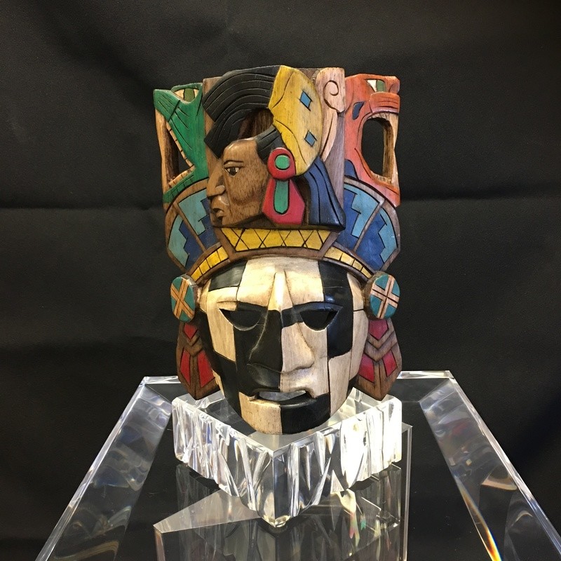 Multicolored Warrior Mask
