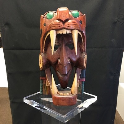 Jaguar Mayan Mask
