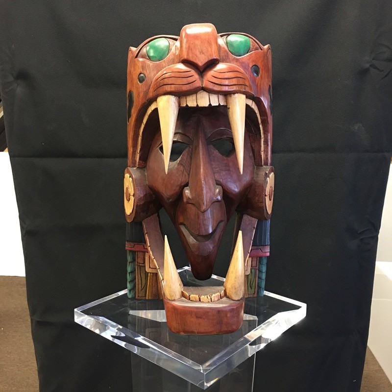 Jaguar Mayan Mask