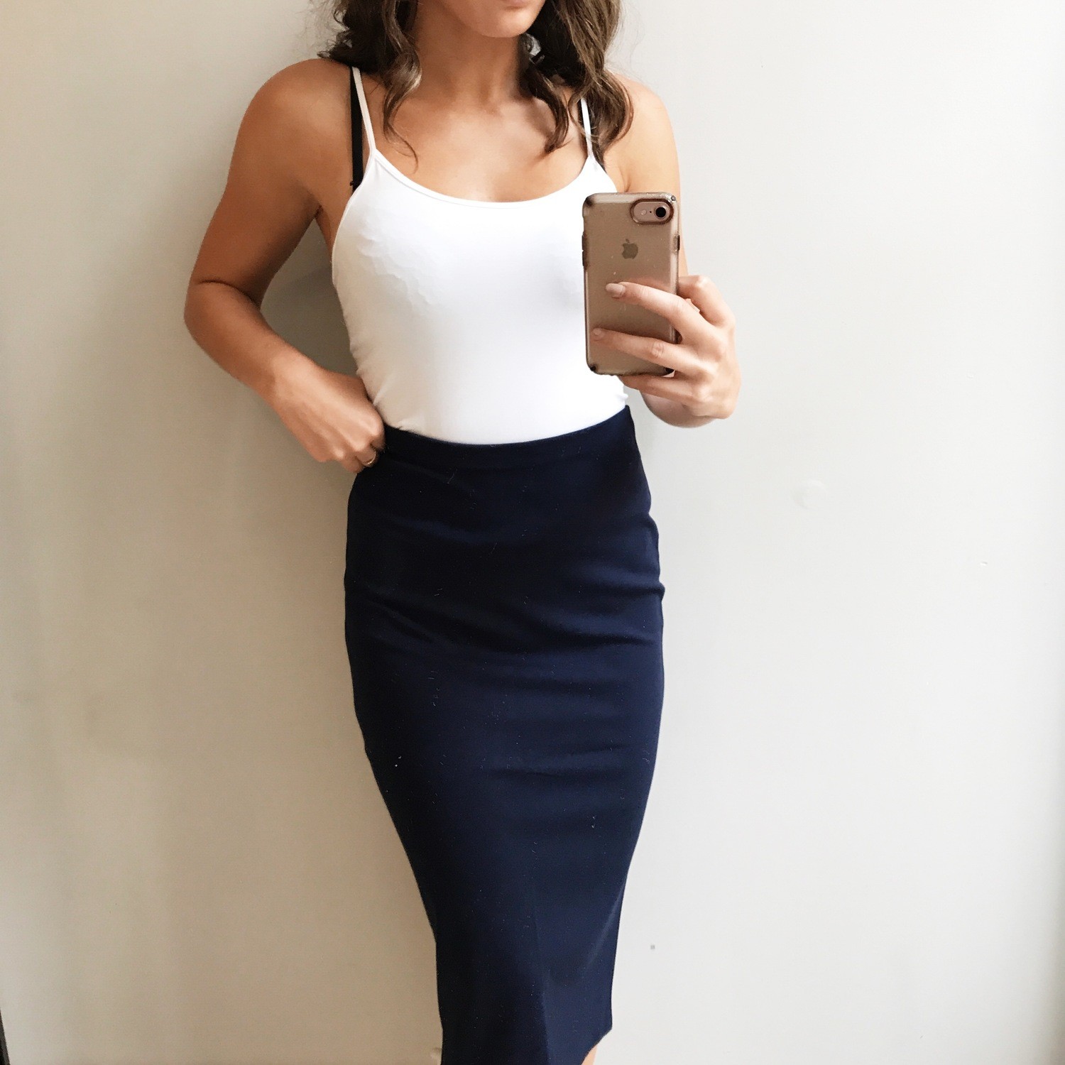 Dana Pencil Midi Skirt