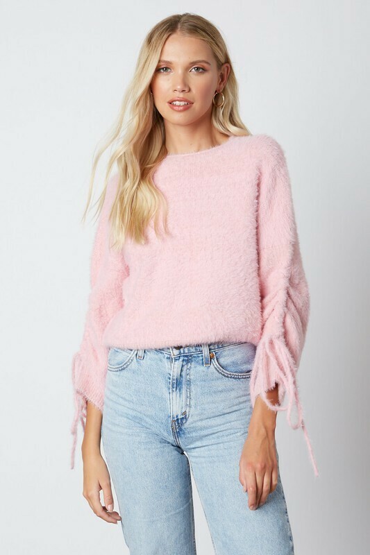 Gigi Cinched Sleeve Sweater