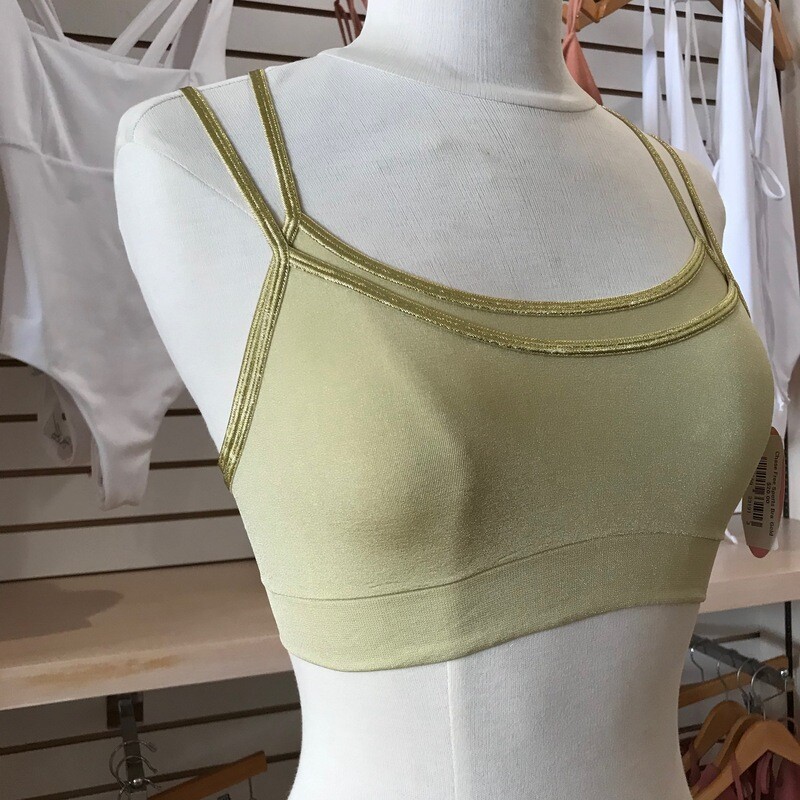 Gold Bralette