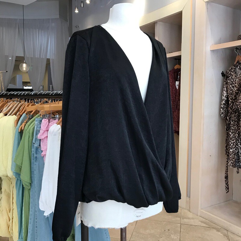 Rebecca Satin Drape Top