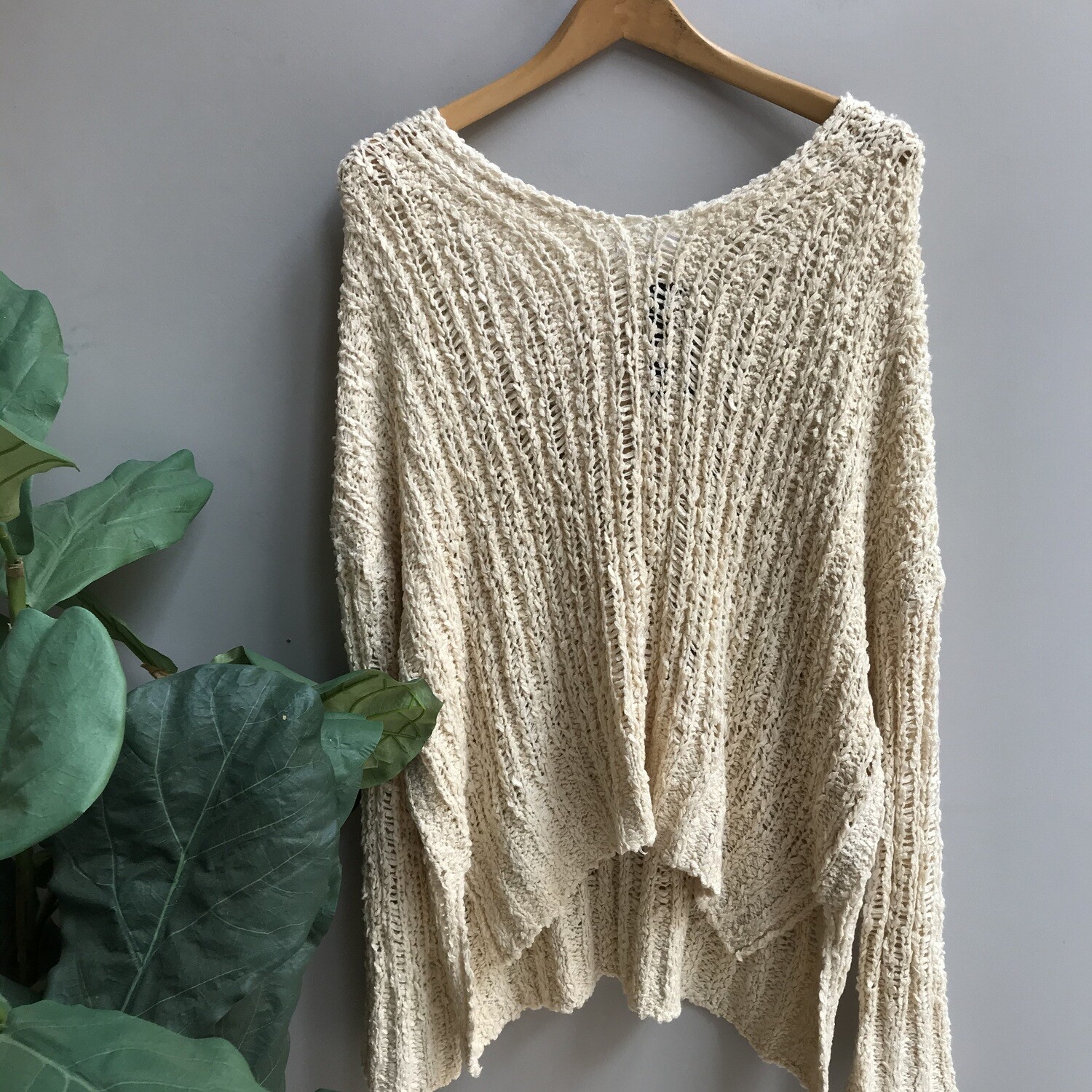 V-Neck Oversized Sweater