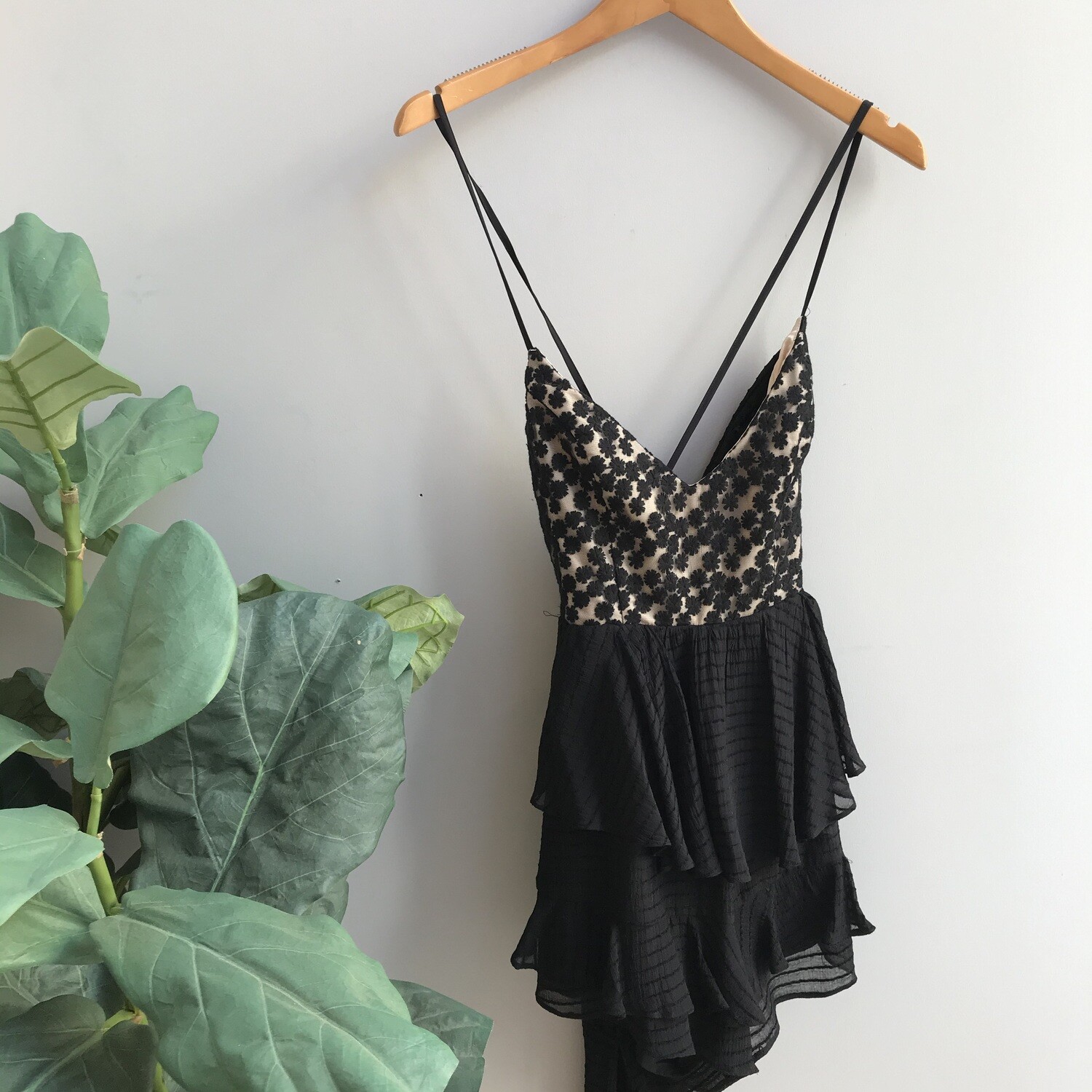 Wrapped Tie Cami Romper